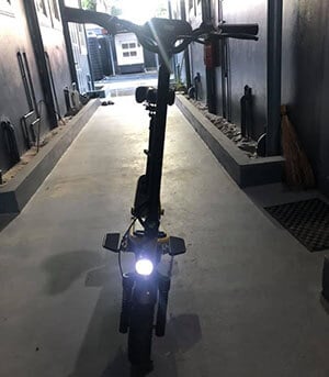 A quick fix to faulty electric bike lights