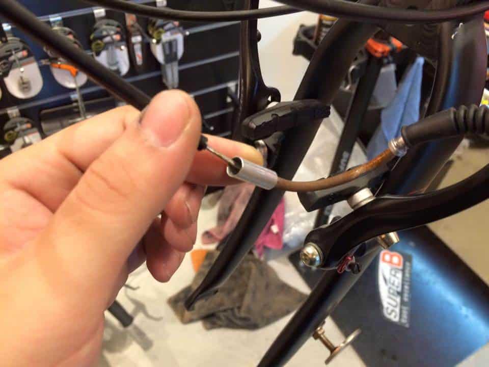 How to Fix Bike Brake cable Detached