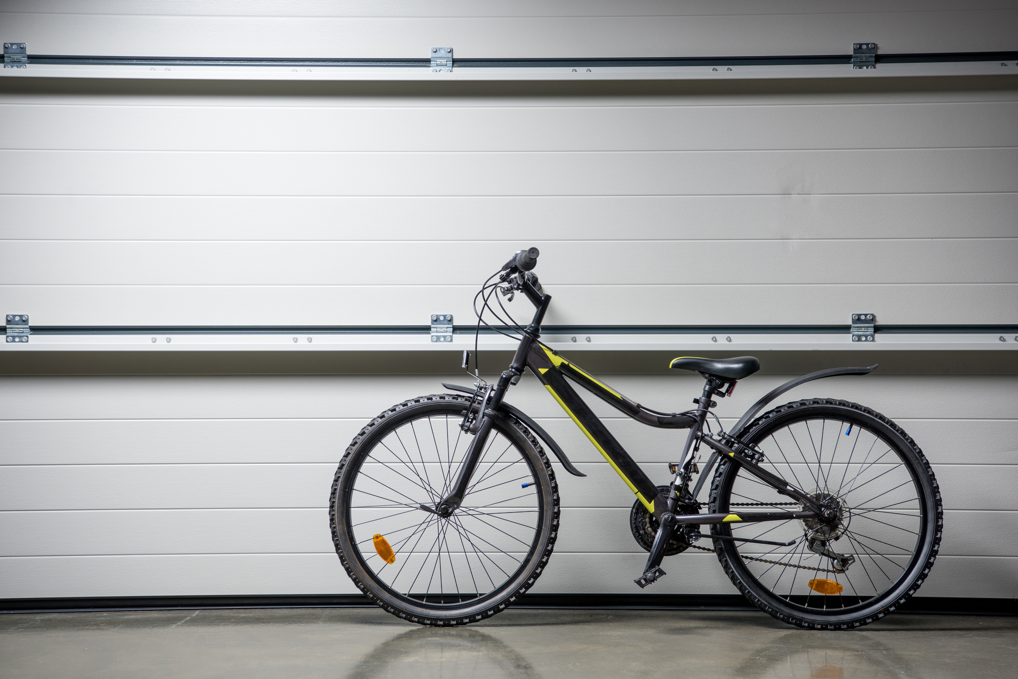 Mountain Bike on a grey wall