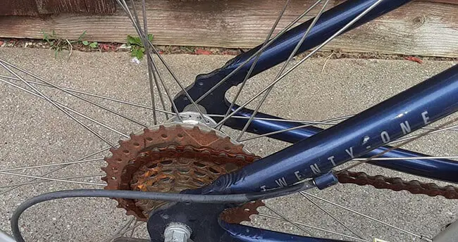 Remove Rust from Bike Gears