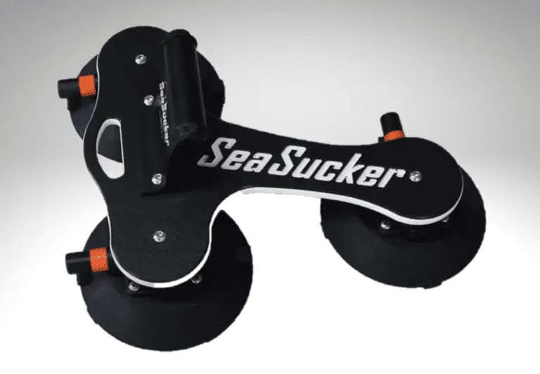 A Seasucker bike rack with suction cups
