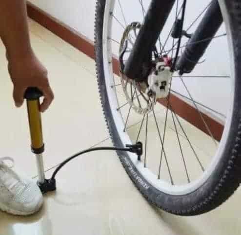 What to do if bike pump won't push down
