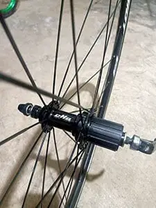 bike wheel bent