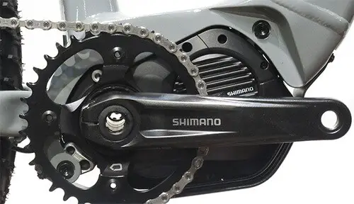 Shimano Crank Arm on a ebike